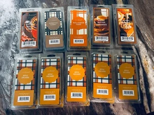 Autumn Fall Scents Wax Melts Perfect Harvest Lot Of 10 Apple Pumpkin Maple New! - Picture 1 of 4