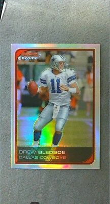 2006 Bowman Chrome Refractor #188 Drew Bledsoe Cowboys - Image 1 of 2