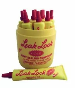 HIGH SIDE HIGHSIDE CHEMICAL LEAK LOCK GOLD 1-1/3 OZ. TUBE JOINT SEAL HS11001 - Foto 1 di 1
