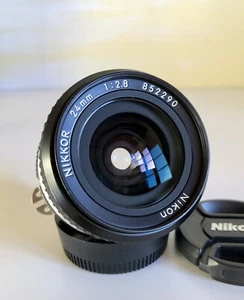 Nikon Nikkor Ai-s 24mm f2.8 2.8/24 SIC Version CRC Lens - Imagen 1 de 9