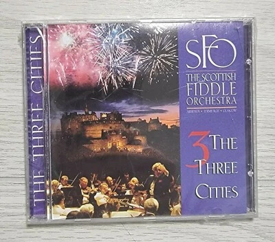 Vtg 1999 Scottish Fiddle Orchestra SFC The Three Cities Music CD John Mason REL Foto 1 de 4
