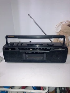 GE Bass Boost Vintage Boombox AM/FM Stereo Radio Cassette Player Model 3-5624A - Picture 1 of 6