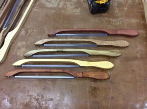 Fiddle Bow Knife - Sandwich Slice, Made in Tasmania, Buy From The Craftsman - Foto 1 di 6