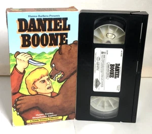 Daniel Boone Hunter Tracker Sharpshooter Explorer (VHS, 1987) TESTED with Case - Picture 1 of 6