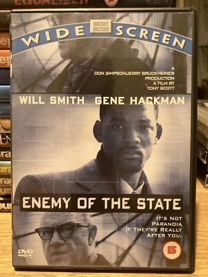 Enemy of the State DVD (1999) Will Smith, Scott (DIR) cert 15 Quality guaranteed - Image 1 of 2