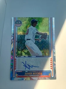 2025 USA Stars Stripes Xavier Mitchell Auto /25 Boom!!! - Bild 1 von 2
