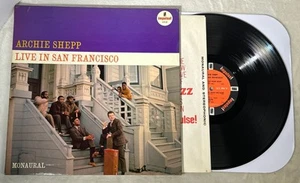 Archie Shepp Live In San Francisco LP Vinyl Record Impulse Mono A-9118 - Imagen 1 de 17