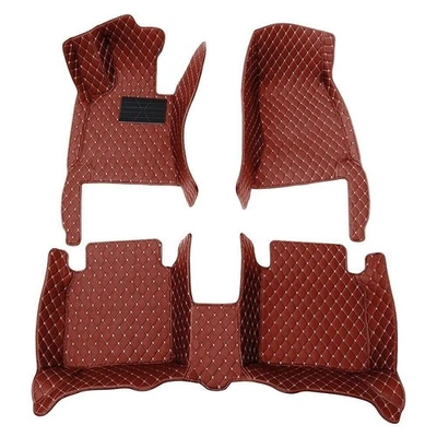 Car Floor Mats For Lexus ES 350 XV60 Anti-Slip Carpet Liners Brown Foto 1 de 4