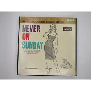 Vintage Tonband Manos Hadjidakis Never On Sunday Original Tonspur - Bild 1 von 4