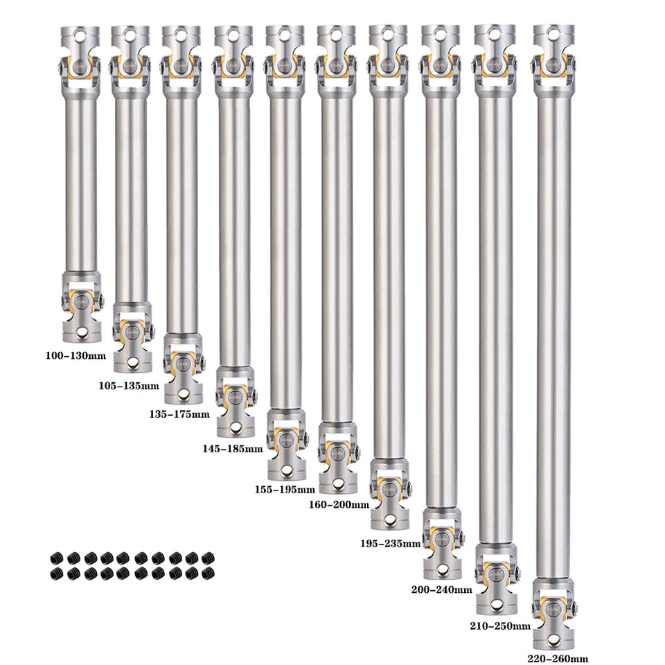 100-260mm Drive Shaft DriveShaft for RC 1/14 Tamiya Tractor Truck Rock Crawler - Image 1 of 1
