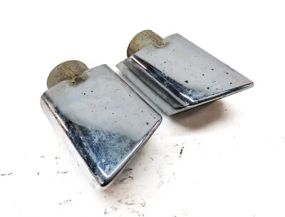 2009-2012 MERCEDES GL320 GL350 (X164) BLUETEC DIESEL EXHAUST TIP SET (CHROME) - Image 1 of 4