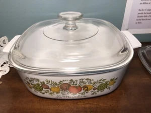 RARE Vintage Corning Ware 1970s 2 Qt La Marjolaine Spice Of Life A-2-B - Picture 1 of 10