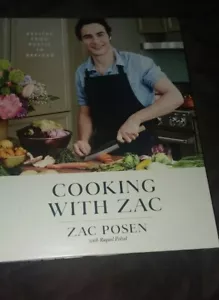 Brand-New Hardcover Cooking with Zac: Recipes From Rustic to Refined Cookbook - Bild 1 von 2