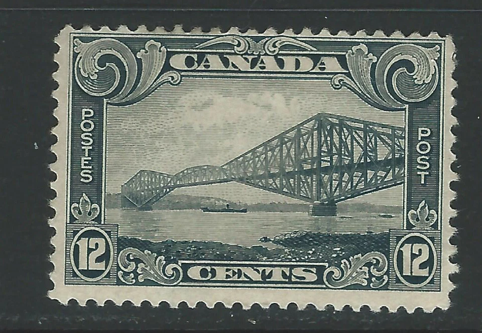 Bigjake: Canada #156, 12 cent Quebec Bridge - *NH - Image 1 of 1