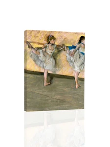 Danseuses la Barre - CANVAS OR PRINT WALL ART - Picture 1 of 2