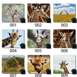 Gaming Mouse Pad Custom,Ridiculous animal giraffe Mouse Pad Stitched Border