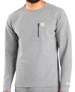 Carhartt Men's Force 2XL Heavyweight Thermal Base Layer Long Sleeve Pocket Shirt - Picture 1 of 5