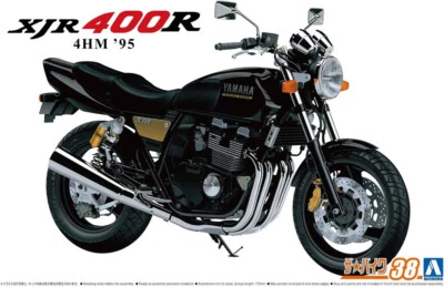 1995 Yamaha XJR 400R 4HM Bike Motorrad 1:12 Model Kit Bausatz Aoshima 066966