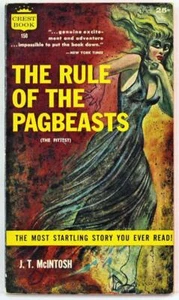 The Rule of the Pagbeasts by J. T. Mcintosh.1956 Crest Books Paperback 150 - Picture 1 of 1