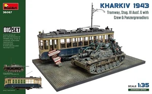 MiniArt 36067 Big Set Kharkiv 1943: Tram and Stug. III Ausf. G with Crew 1/35 - Picture 1 of 9