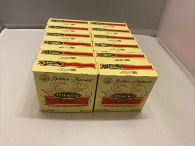 Golden Harvest Tapa Conserva Lote de 12 Paquetes 144 Tapas Regular Foto 1 de 4