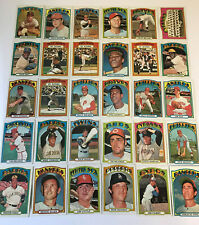 1972 Topps Baseball Card Semi High # Lot of (30) Different