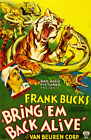 Bring 'Em Back Alive - 1932 - Movie Poster