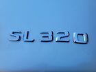 1994 Mercedes Sl 320 Coupe Rear Trunk Lid Emblem Badge Logo Factory Oem 