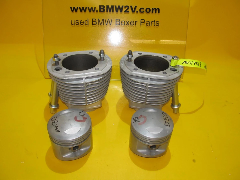 BMW R100 GS R RT Paar Kolben und Zylinder Nikasil 93,97 E=8,5  - Bild 1 von 1