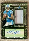 2023 Panini Obsidian Green Etch  Hendon Hooker Rookie Patch Auto /25 LIONS SP