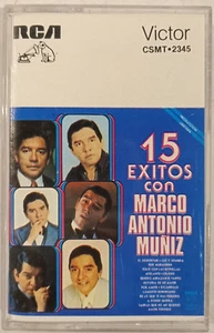 MARCO ANTONIO MUÑIZ - 15 EXITOS - 1983 MEXICAN TAPE ALBUM, LATIN POP - Imagen 1 de 4
