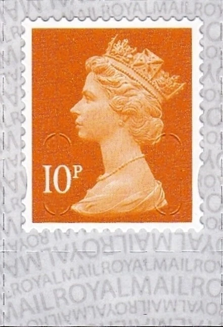QE2 - 2019MNH 10p from Counter Sheet - Overlay  M19L & MAIL - PB sL - Image 1 of 1