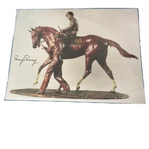 Secretariat Bronze Fund Autograph Penny Chenery Kentucky horse park foundation - Picture 1 of 6