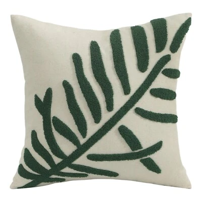 1 Pc Embroidered Throw Pillow Covers 45x45 Cm Cushion Cases Décor Pillowcases - Image 1 of 4