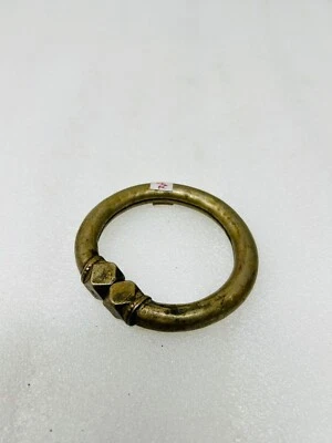 Brazaletes de mano vintage de latón para mujer brazaletes de mano de latón antiguos hechos a mano Foto 1 de 4