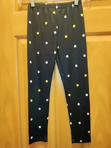 PatPat Polka Dot Leggings Girls Sz 6-7 - Picture 1 of 3