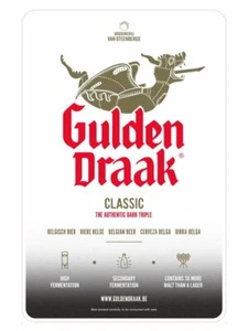 Gulden Draak Belgian Beer Brewery Enamel Sign 30cm X 40cm Brand New Ale Bar - Picture 1 of 8
