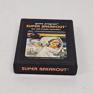 Spielprogramm Atari Super Breakout CX-2608 Game Cartridge 1978 - Bild 1 von 5