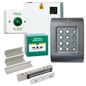 Wetterfest IP67 Code Zugangskontrolle Tür Eingang Tastatur Kit mit Netzteil Z & L Rex er - Bild 1 von 2