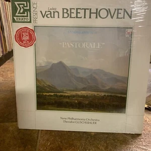 Beethoven Pastorale Symphony no 6 LP Erato New Philharmonic Orchestra SEALED! - Foto 1 di 2