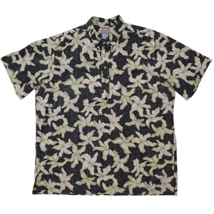 Camicia vintage Reyn Spooner uomo 3XL hawaiana anni 90 stampa rovesciata pullover commemorativo - Foto 1 di 10