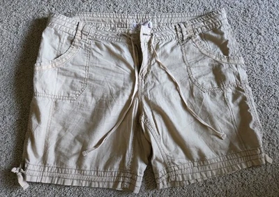 Pantalones cortos quirúrgicos para mujer talla 17 negros tostados bolsillos Foto 1 de 4