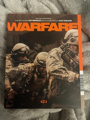 Warfare (Blu-ray. 2025) A24 Collector’s Edition ⚠️OPEN BOX⚠️ - Image 1 of 2