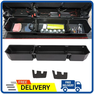 Underseat Storage Bin For Ford F150 15-24 & Super Duty F250 F350 F450 17-24 Foto 1 de 4