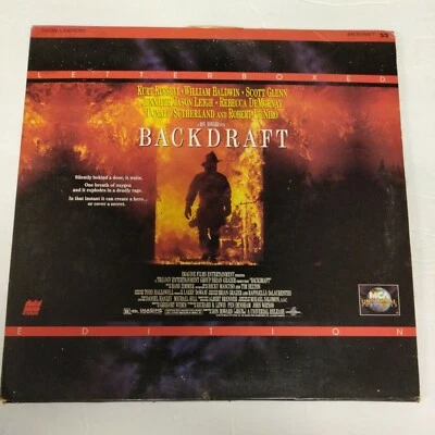 Backdraft (1991) / Kurt Russell Robert De Niro / LD Laserdisc Laser Disc - Image 1 of 3