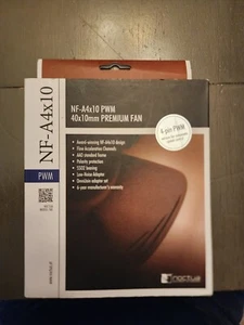 Noctua NF-A4x10 FLX, Premium Quiet Fan, 3-Pin (40x10mm, Brown) - Picture 1 of 7