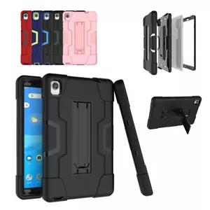 Per Lenovo Tab M8 FHD TB-8705F custodia cavalletto ibrido resistente bambini fuoco - Foto 1 di 32
