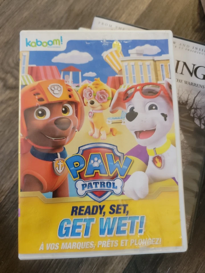 PAW Patrol - Ready, Set, Get Wet - DVD - GOOD Foto 1 de 1