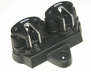 NAUTOS HT5848 - LASER PART - DOUBLE BASE W/CAM & FAIRLEAD - Picture 1 of 2