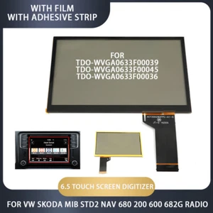 6.5" MIB STD2 Radio Touch Screen Digitizer TDO-WVGA0633F00039 TDO-WVGA0633F00045 - Imagen 1 de 9